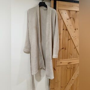 Parachute Waffle Knit Robe in Cream